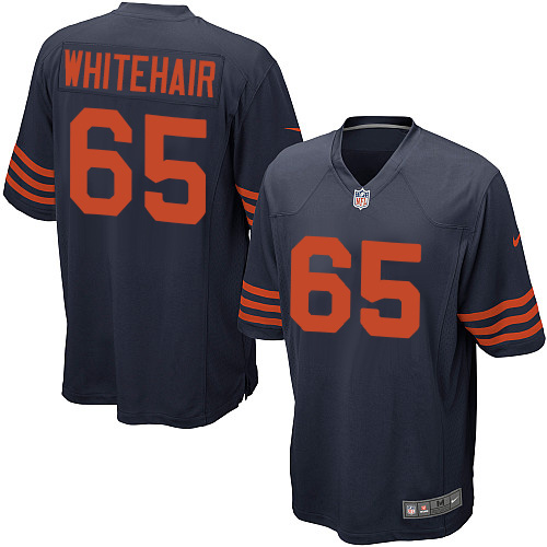 Men's Nike Chicago Bears #65 Cody Whitehair Game Navy Blue Alternate NFL Jersey C2R4